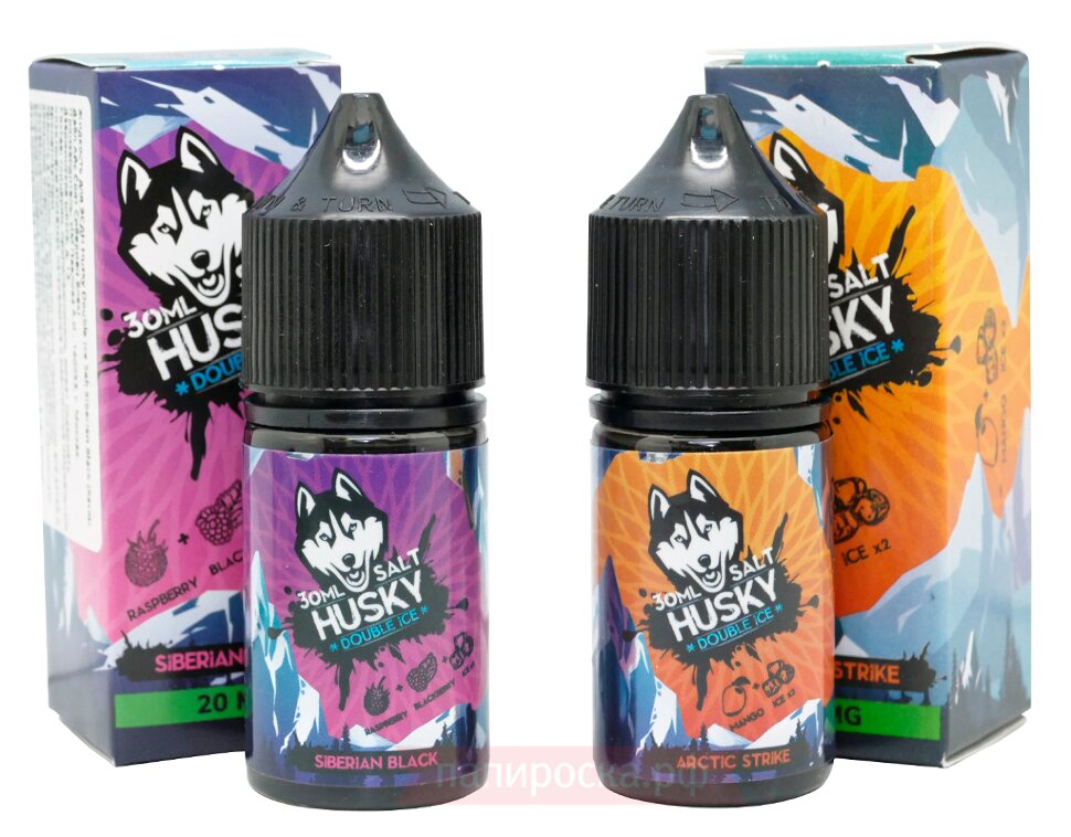 Жидкость Siberian Black - Husky Double Ice Salt